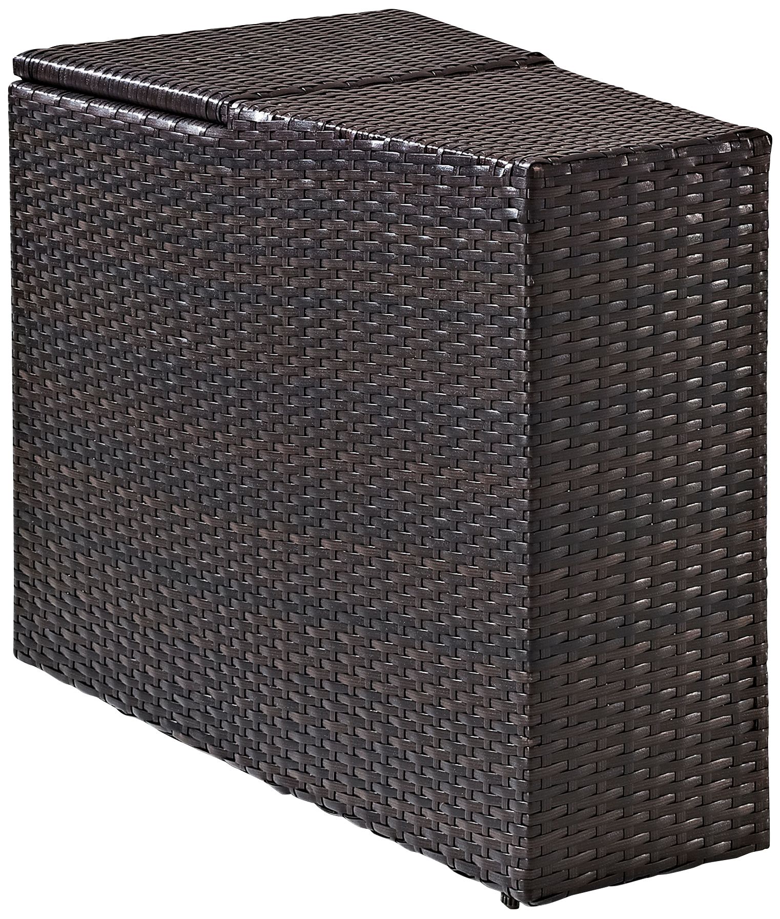 Catalina Outdoor Wicker Sectional Arm Table