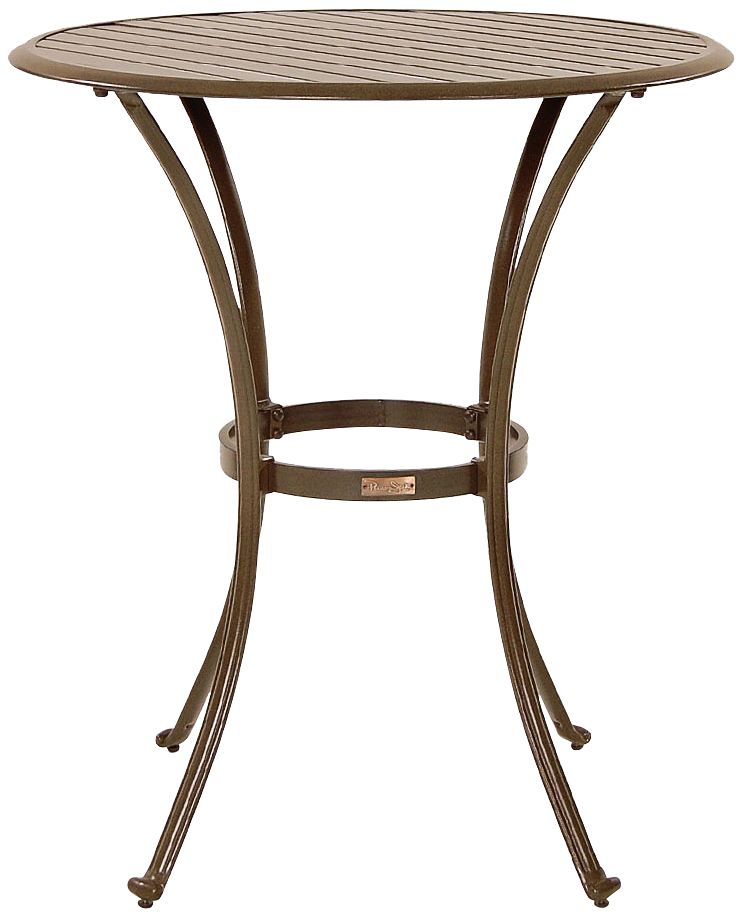 Panama Jack Island Breeze Slat-Top Patio Pub Table