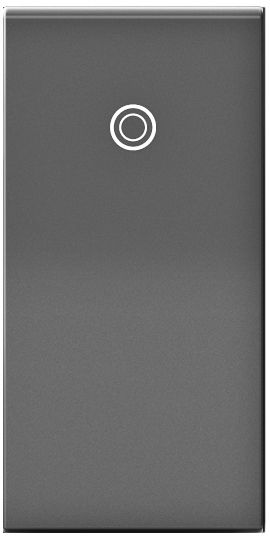 adorne® Single-Module 1/2 Gang 15A Magnesium Paddle Switch