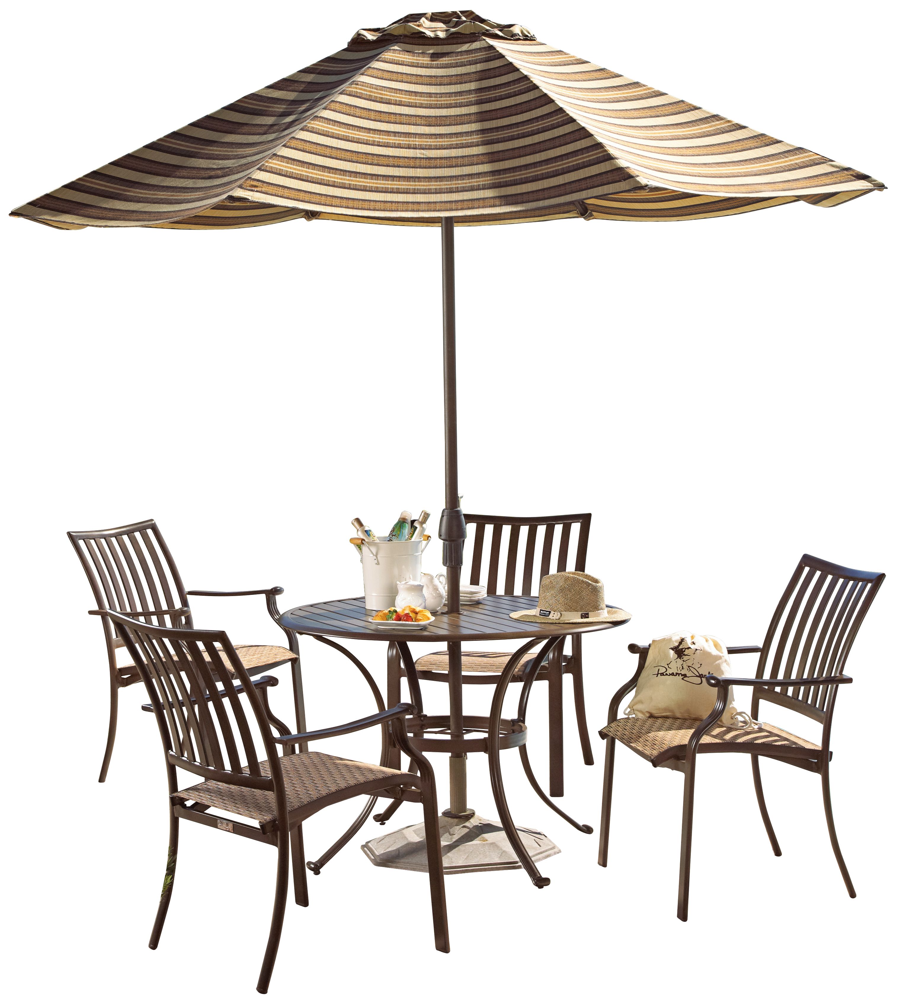 Panama Jack Island Breeze 5-Piece Patio Dining Set