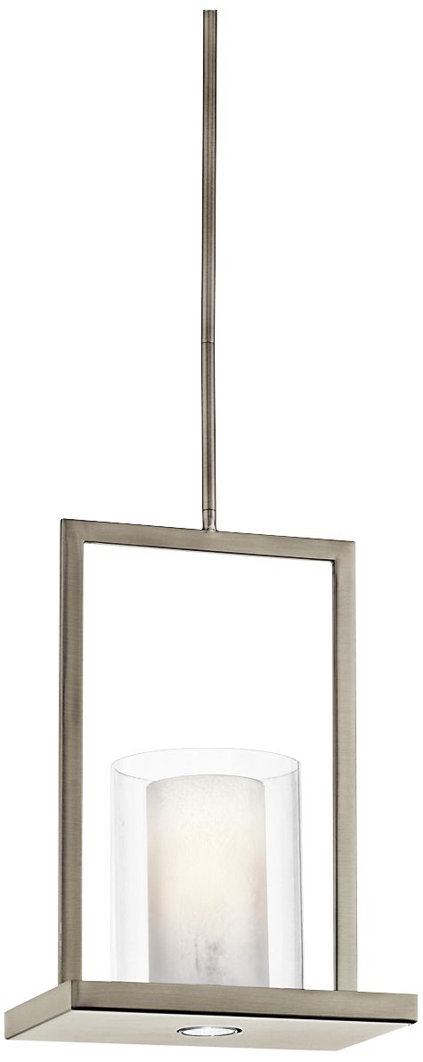 Kichler Triad 12" Wide Classic Pewter Mini Pendant