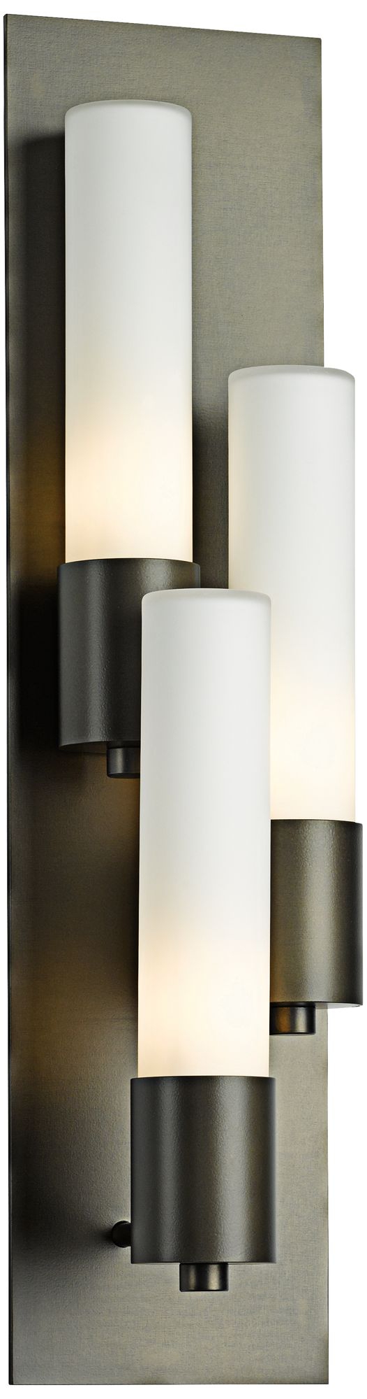 Hubbardton Forge Pillar 21 1/2" High Bronze Wall Sconce