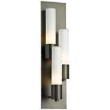 Hubbardton Forge Pillar 21 1/2&quot; High Bronze Wall Sconce