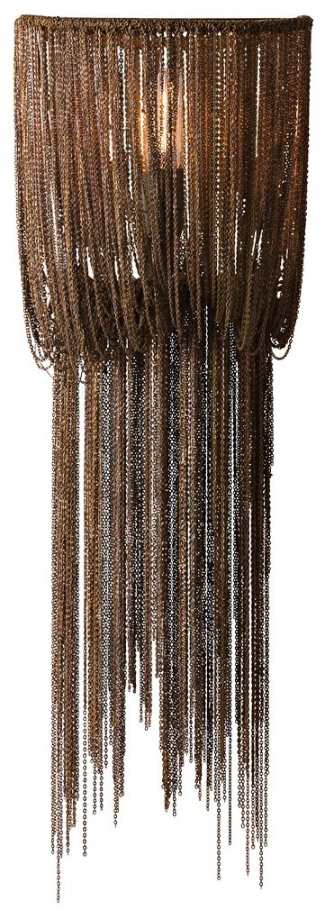 Arteriors Home Yale 24" High Antique Brass Wall Sconce