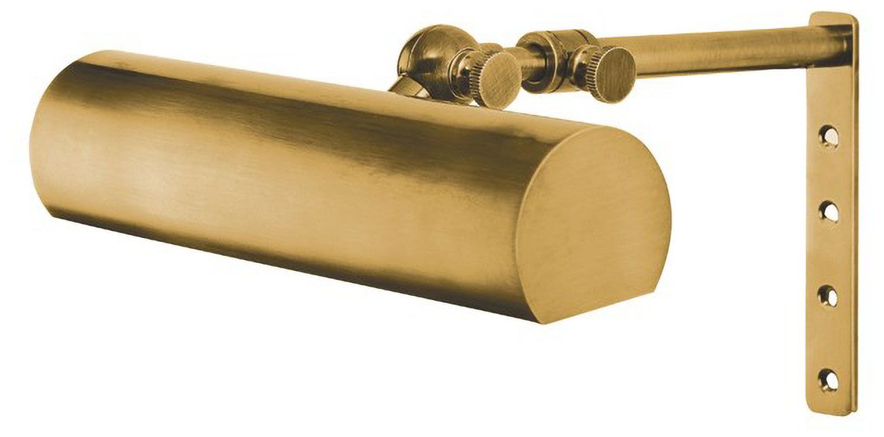 Hudson Valley Vernon 8" Wide Aged Brass Picture Light