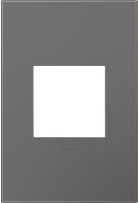 Legrand Magnesium Plastic 1-Gang Wall Plate