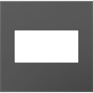 Legrand Magnesium Plastic 2-Gang Wall Plate