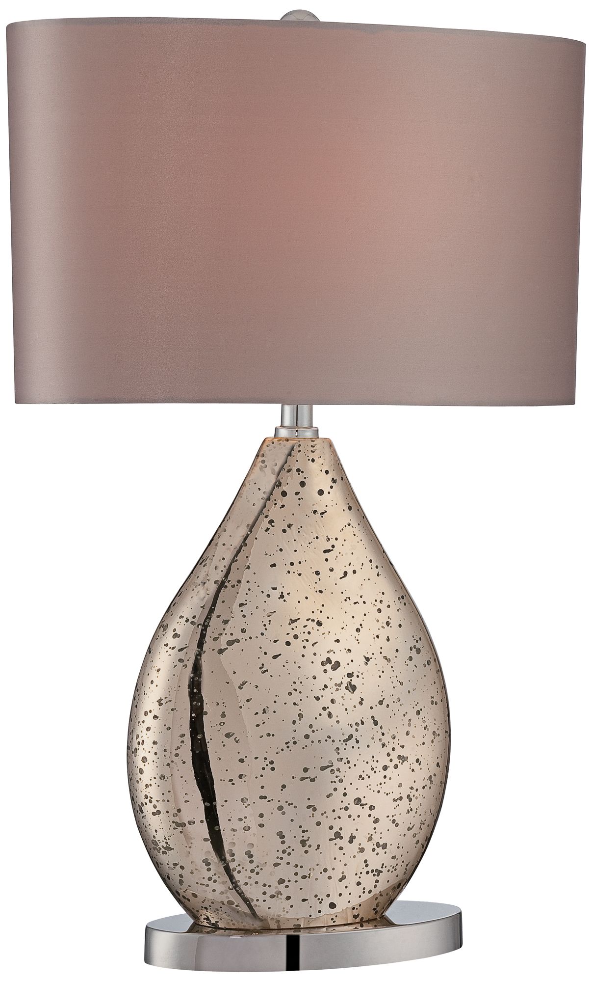Lite Source Mandalay Gold Speckled Glass Table Lamp