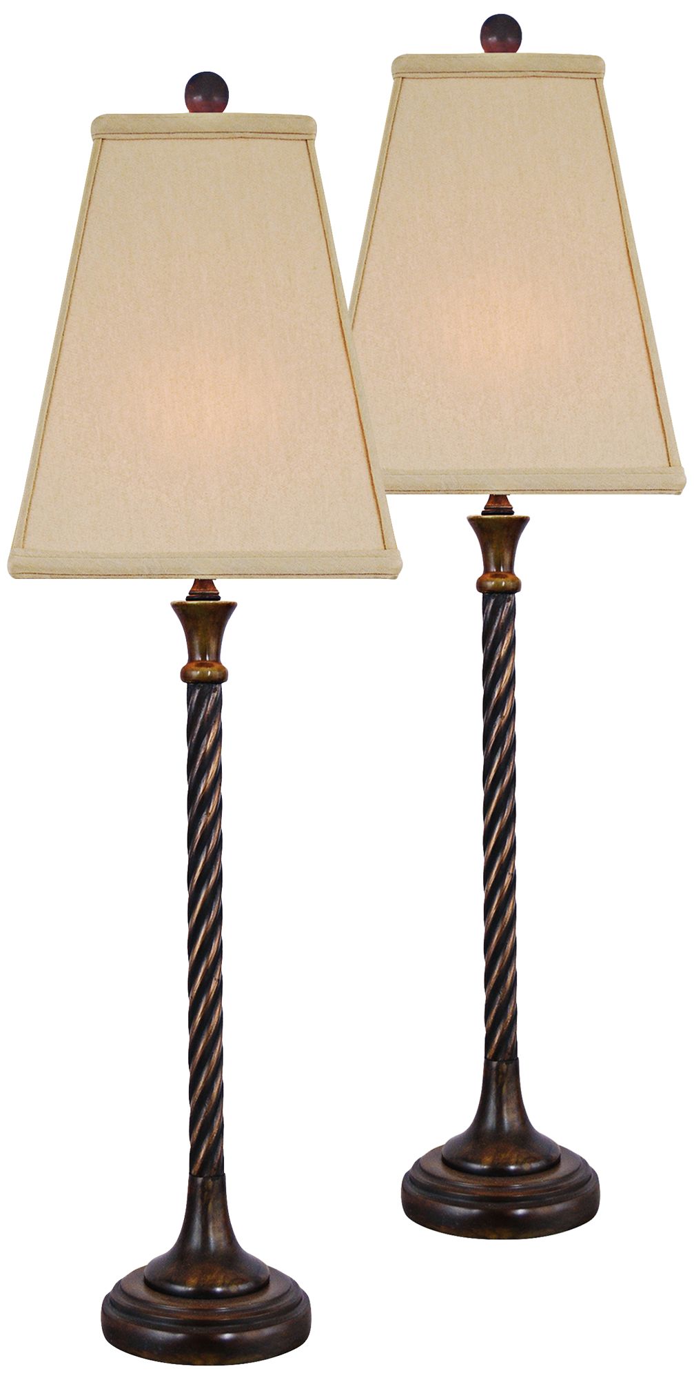 buffet table lamps set of 2