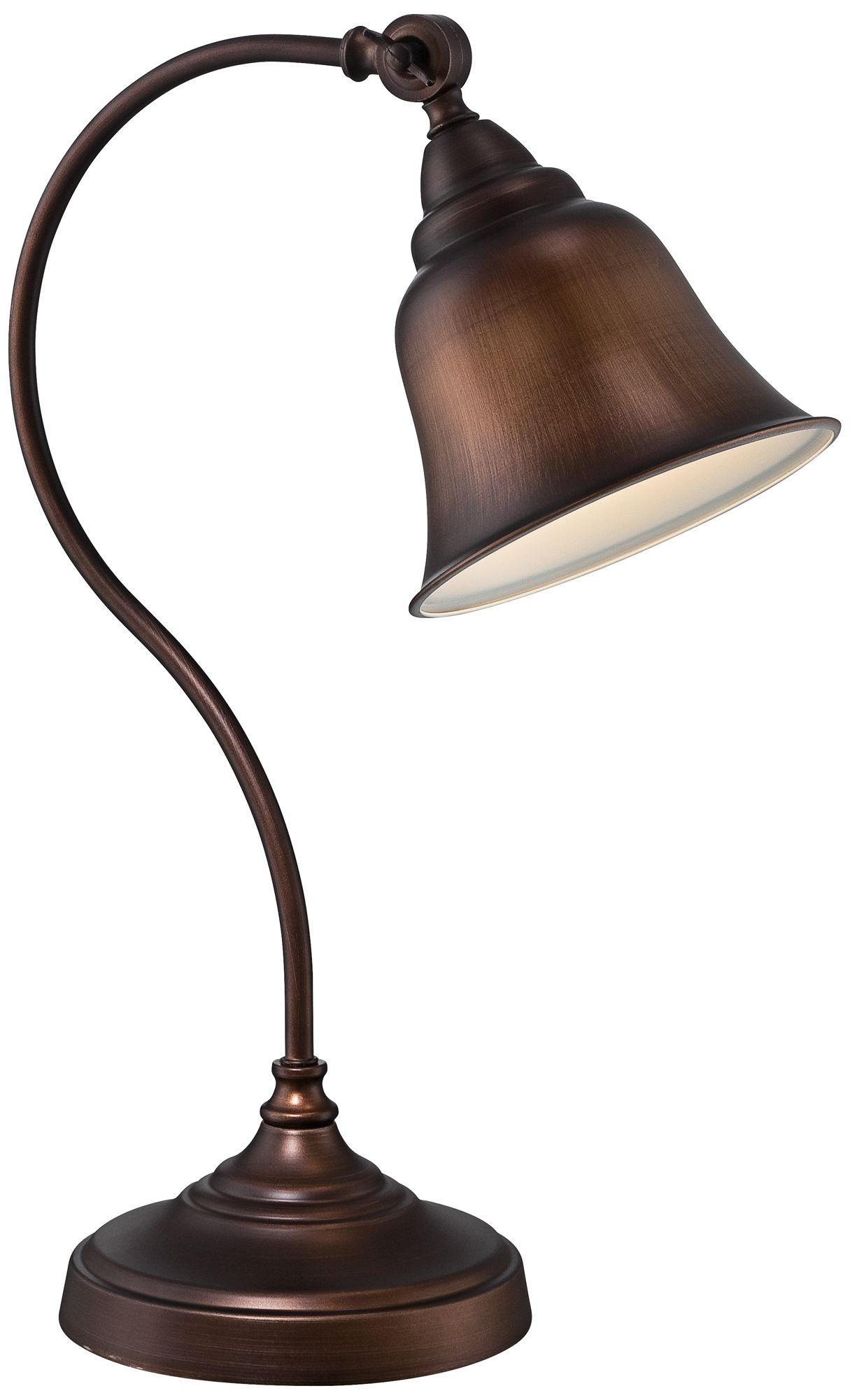 copper desk light