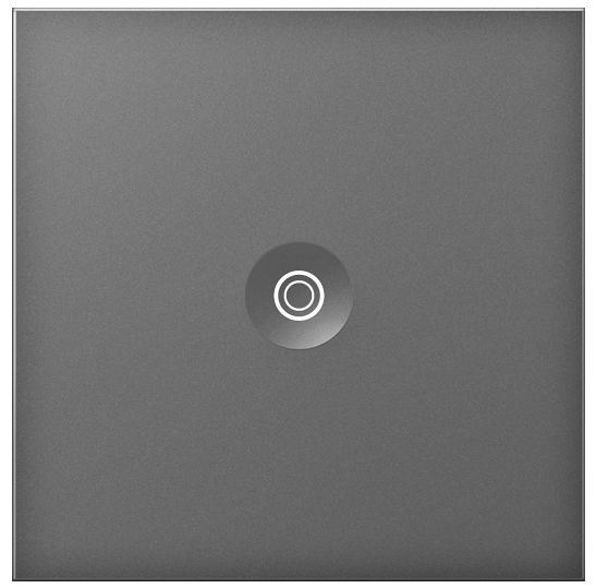 adorne® 15A Magnesium Single-Pole 3-Way Push Switch