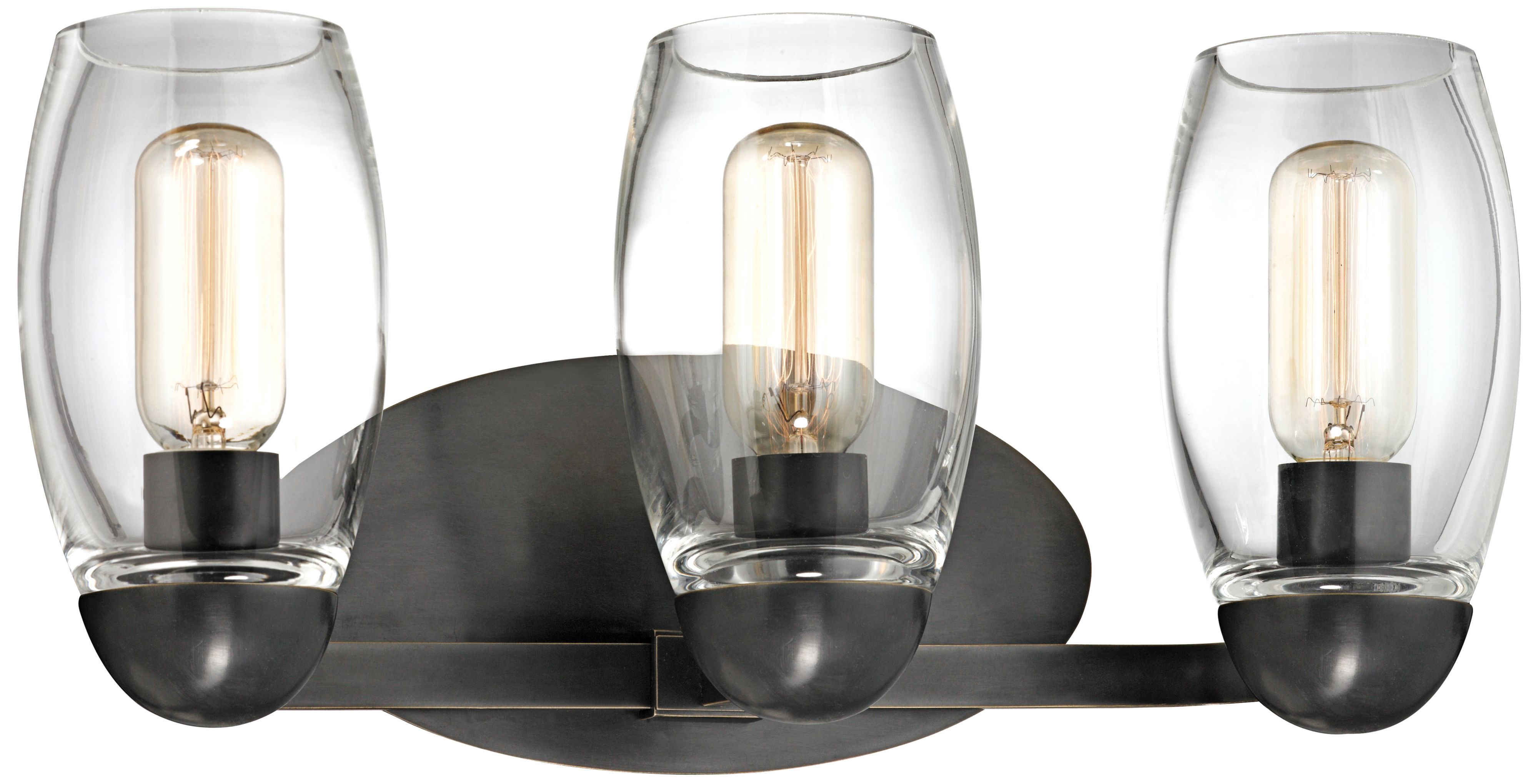 Hudson Valley Pamelia 19 1/2" Wide Old Bronze Bath Light