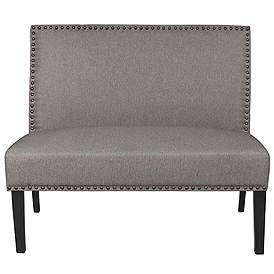 Armless Settees Seating Lamps Plus