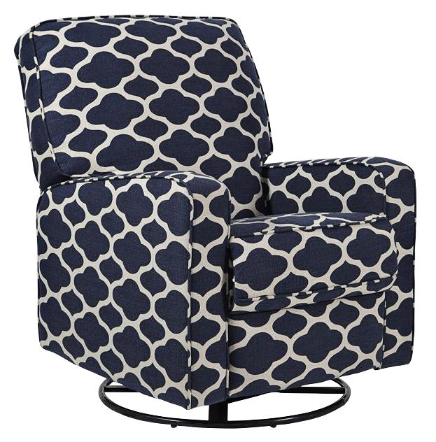 Sutton Ocean Upholstered Swivel Glider Recliner
