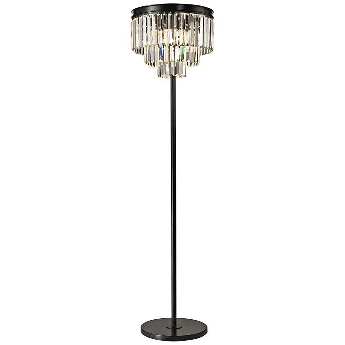 Palatial 62 High Crystal Floor Lamp 7p985 Lamps Plus