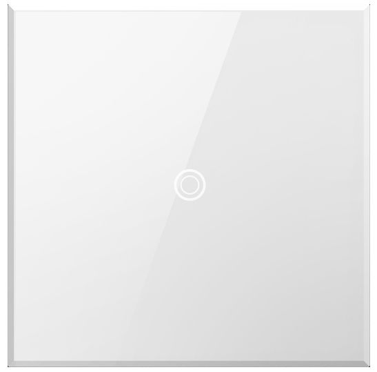 adorne® White Glass 15A iTouch Light Switch