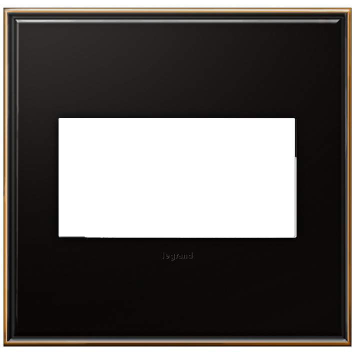 Adorne 2 Gang Oil Rubbed Bronze Wall Plate 7r239 Lamps Plus - Oil Rubbed Bronze Blank Wall Plate