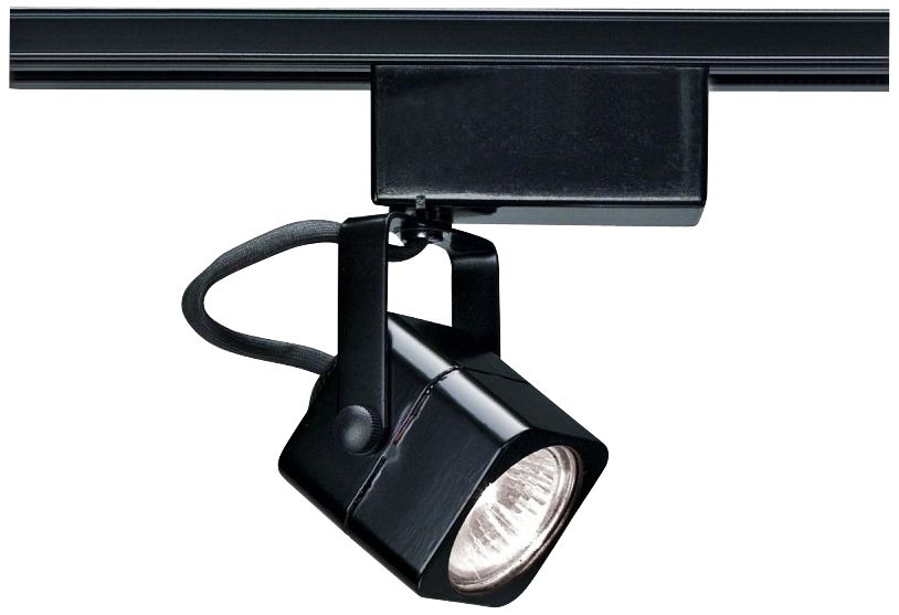 Nuvo Lighting 12V Black MR16 Square Track Light Head 7R328 Lamps Plus