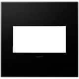 Adorne Graphite 2-Gang Snap-On Wall Plate