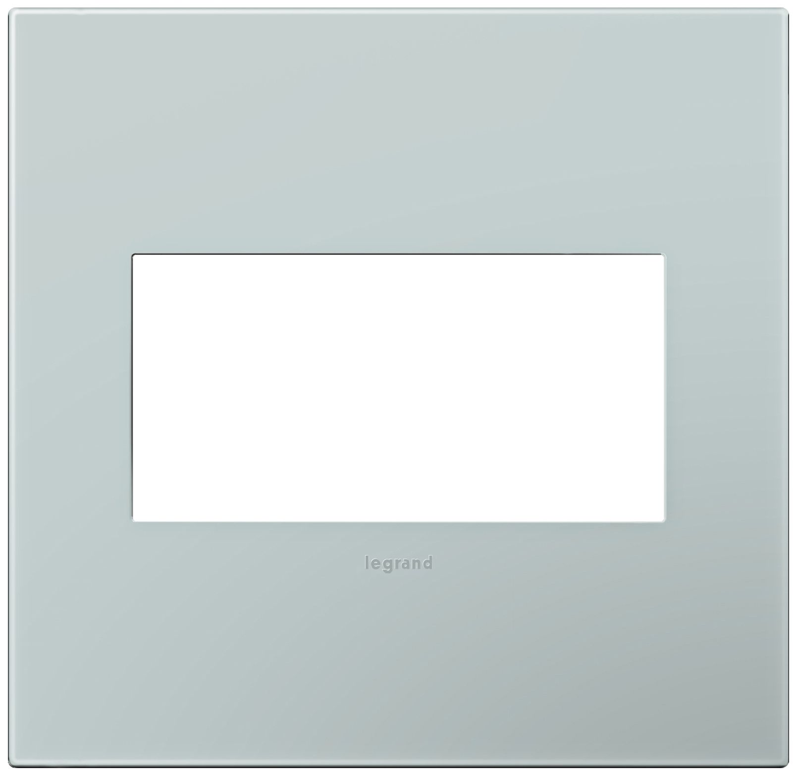 adorne® Pale Blue 2-Gang Snap-On Wall Plate