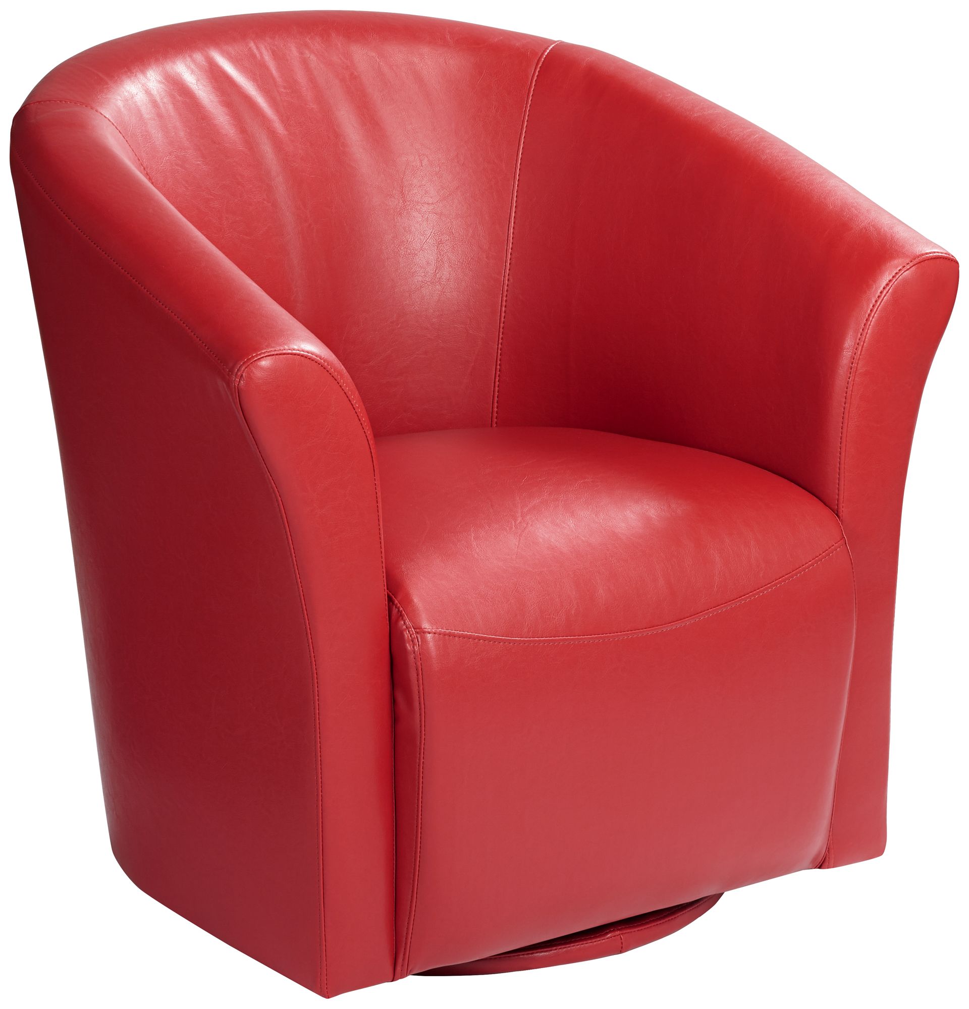 Elements Rocket Rivera Red Swivel Accent Chair - #7R609 ...