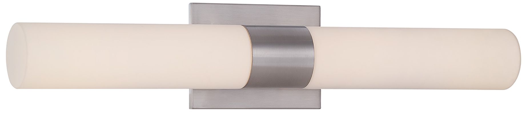 dweLED Elementum 22" Wide Brushed Nickel LED Bath Light