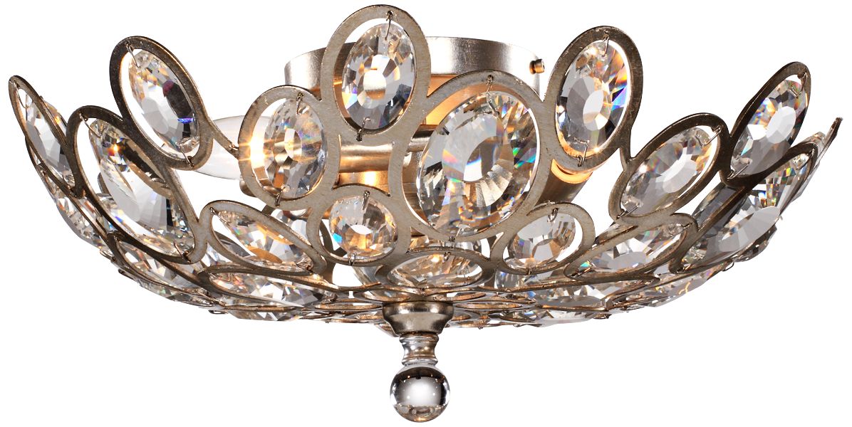 Crystorama Sterling 15 1 2 Wide Twilight Ceiling Light 7t325