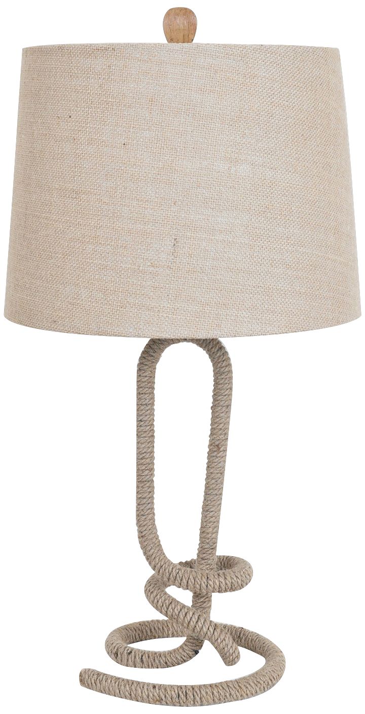 Crestview Collection Twisted Rope Table Lamp