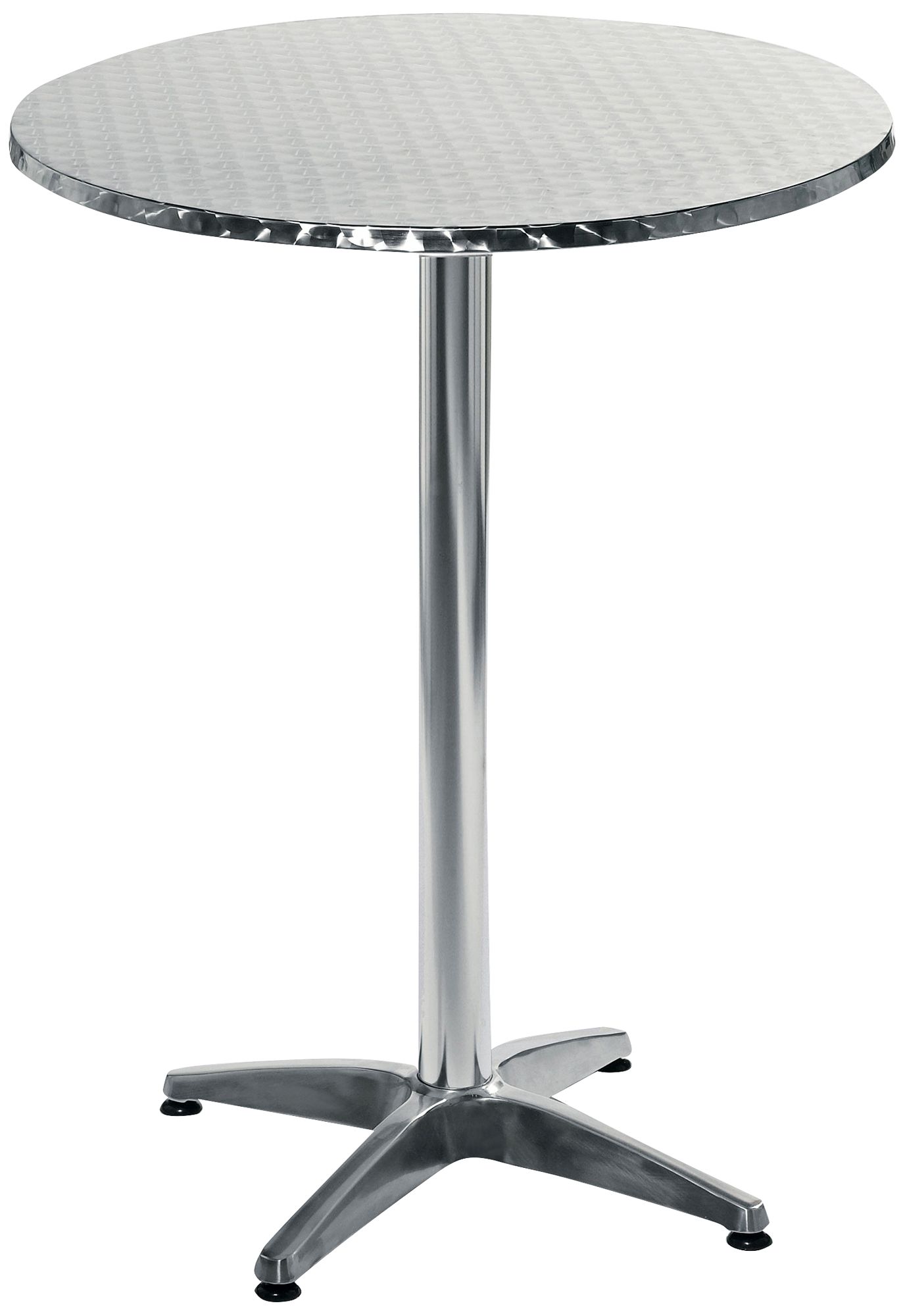 Allan Round Stainless Steel Outdoor Bar Table