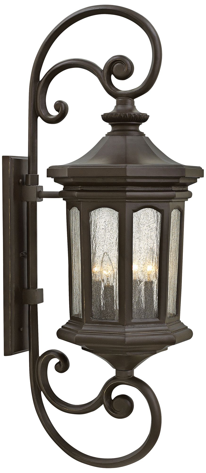 Hinkley Raley 13" W Oil-Rubbed Bronze Outdoor Wall Light