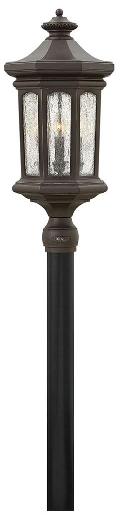 Hinkley Raley 26 1/4"H Oil-Rubbed Bronze Outdoor Post Light