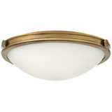 Hinkley Foyer Maxwell 19&quot;W Heritage Brass Ceiling Light