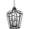 Livingston Charcoal 21 3/4" Wide 8-Light Lantern Pendant