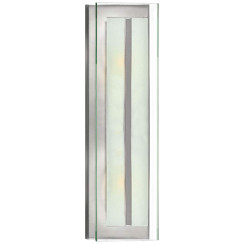 Hinkley Latitude 21 1/2&quot; High Brushed Nickel Wall Sconce