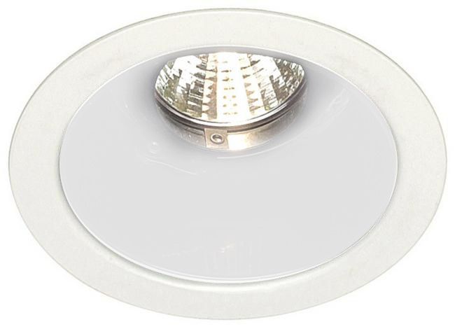 Nora 4" Low Voltage Deep White Cone Reflector Trim