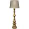 Jamie Young Low Country Budapest Natural Wood Floor Lamp