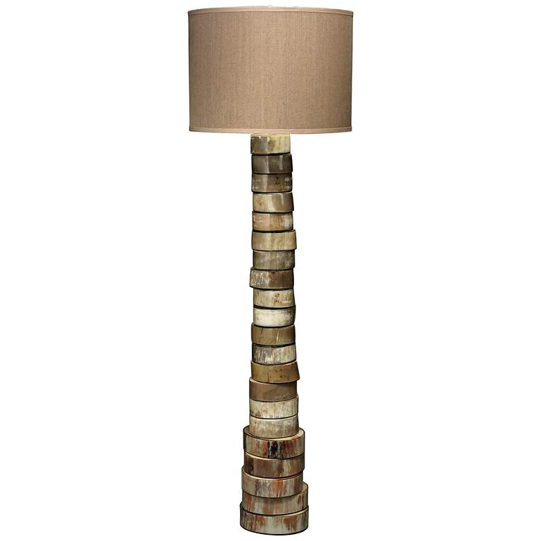 Image 2 Jamie Young Stacked Animal Horn Floor Lamp