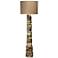 Jamie Young Stacked Animal Horn Floor Lamp