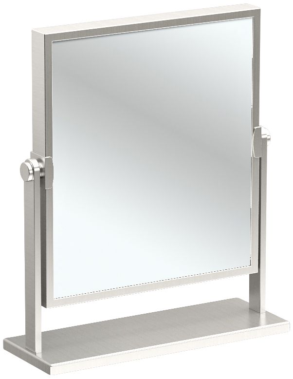Gatco Elegant Satin Nickel Rectangular Table Mirror 7X693 Lamps Plus