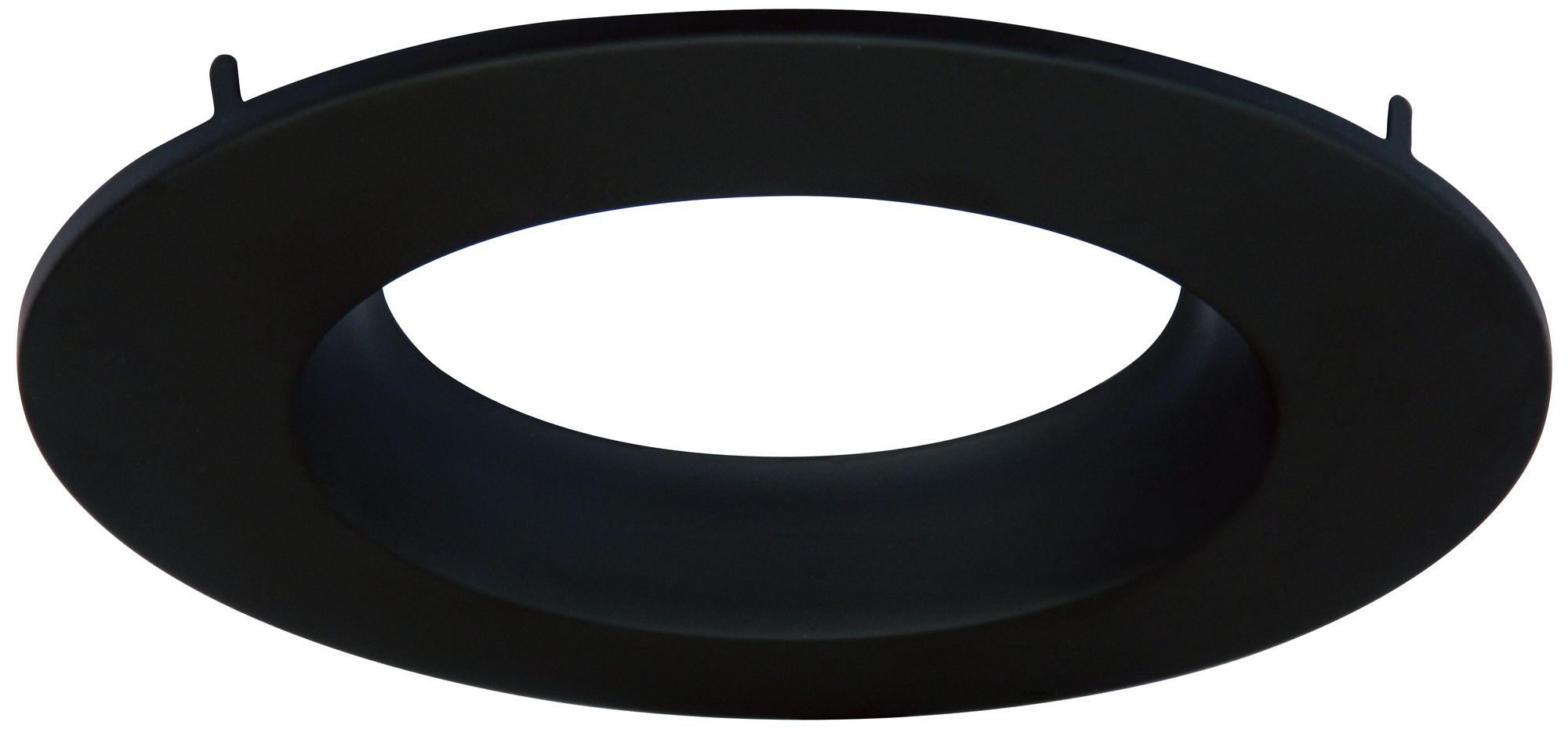 Cyber Tech 6" Recessed Light Round Trim in Black