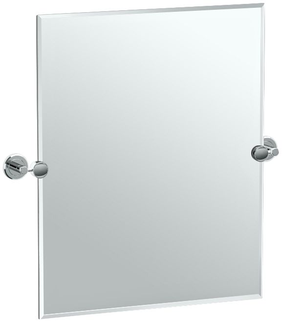 Gatco Latitude II Chrome 24" x Rectangular Vanity Mirror