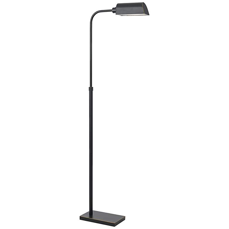 Image 2 Ned LED Pharmacy Dark Bronze Adjustable Floor Lamp