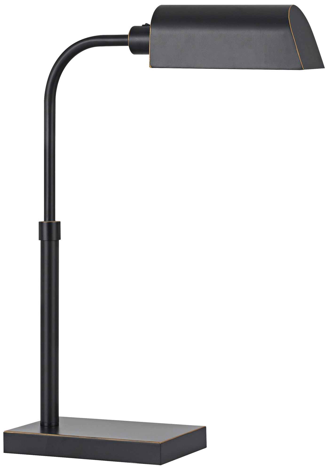 Ned LED Pharmacy Dark Bronze Adjustable Desk Lamp 7Y595 Lamps Plus