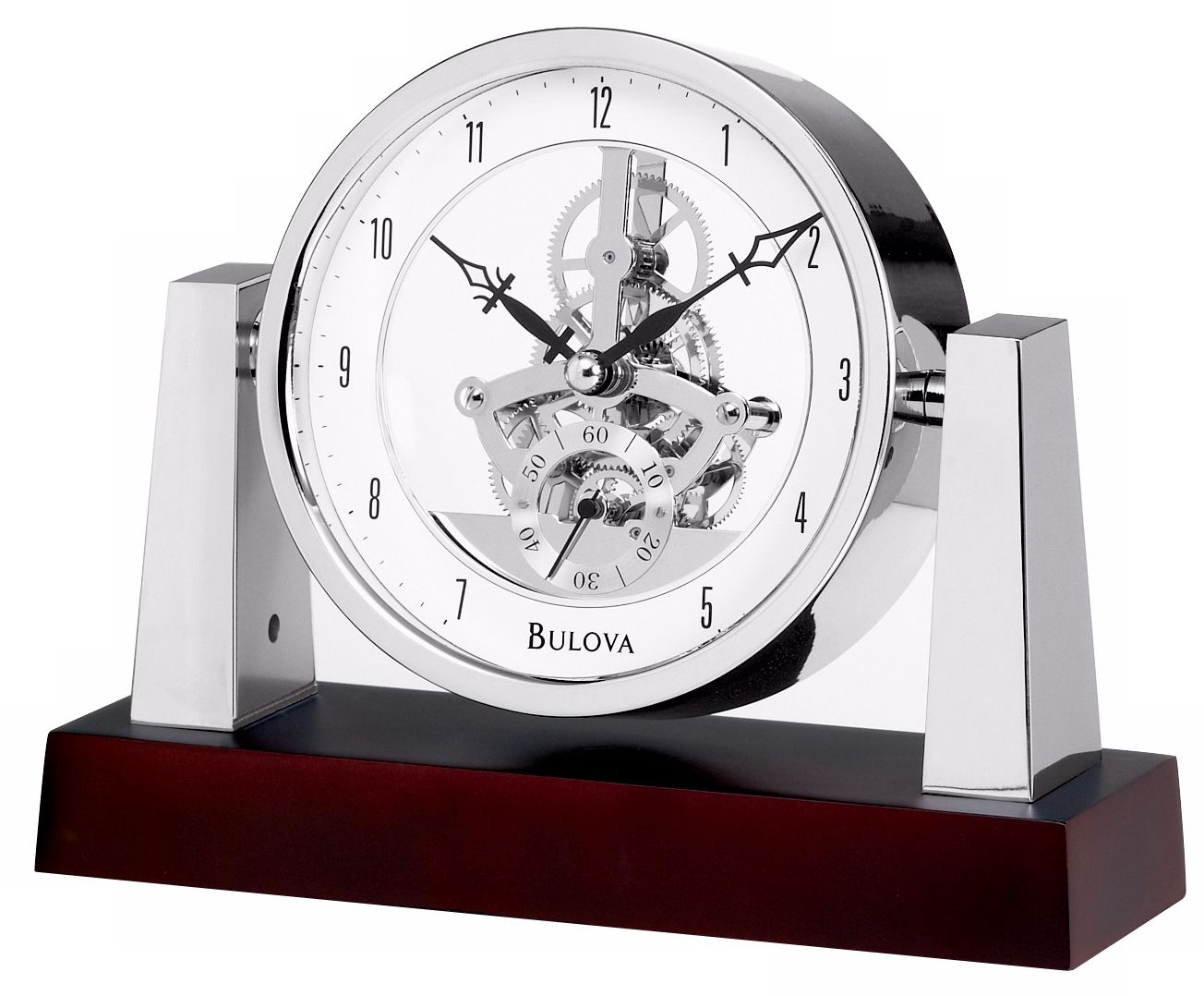 Bulova Largo Executive Clock – Stylish, Modern Office Timepiece