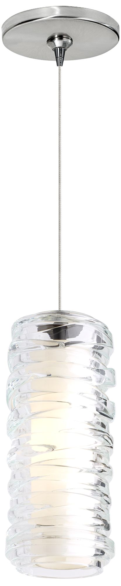 Leigh 3 1/4"W Clear Glass LED Freejack Mini Pendant Light
