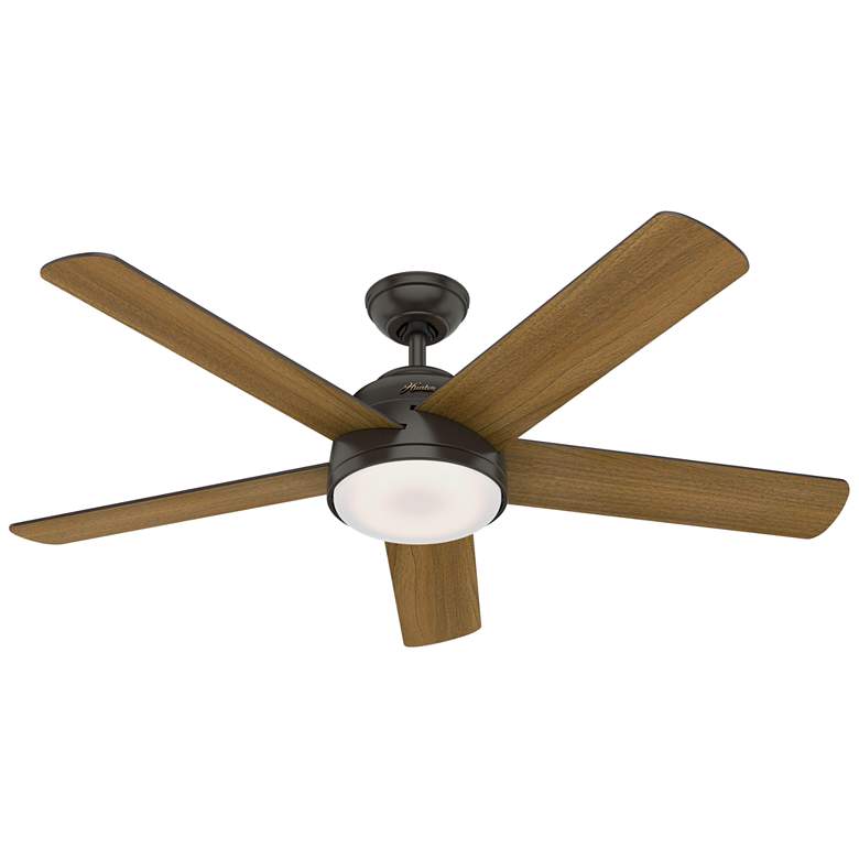 Image 2 54" Hunter Romulus WiFi Noble Bronze LED Ceiling Fan with Remote