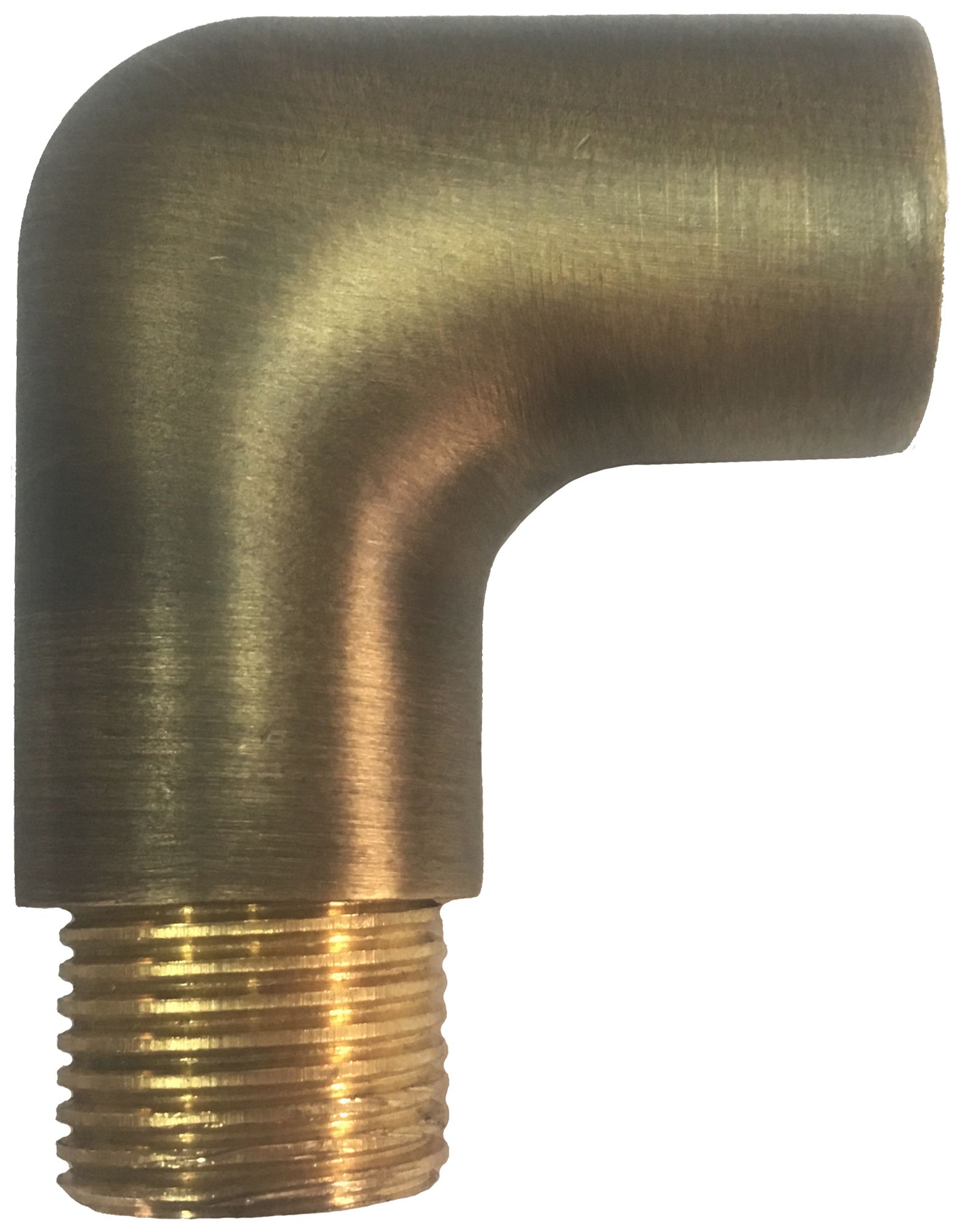 Brass 90-Degree Landscape Post Accessory