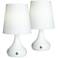 Firefly White Battery Powered LED Table Lamps Set of 2