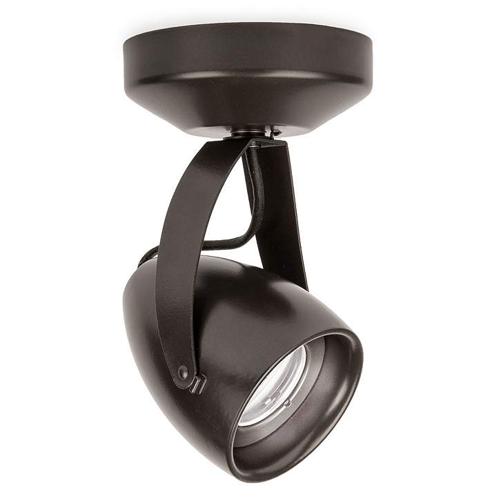 WAC Impulse Dark Bronze 3000K LED Track Ceiling Spot Light - #80N22 | Lamps  Plus