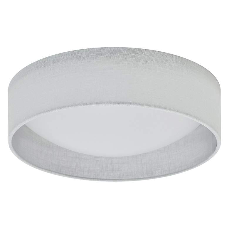 Gerritt 11&quot; Wide White Round LED Ceiling Light